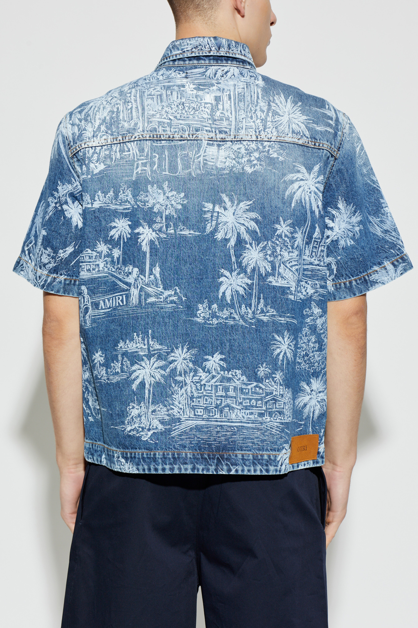Amiri Denim shirt 'Chateau Palms' | Men's | Vitkac